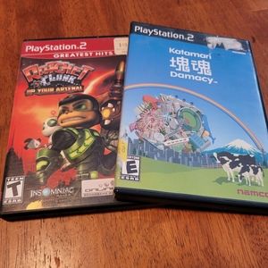 Ratchet and Clank Up Your Arsenal and Katamari Damacy